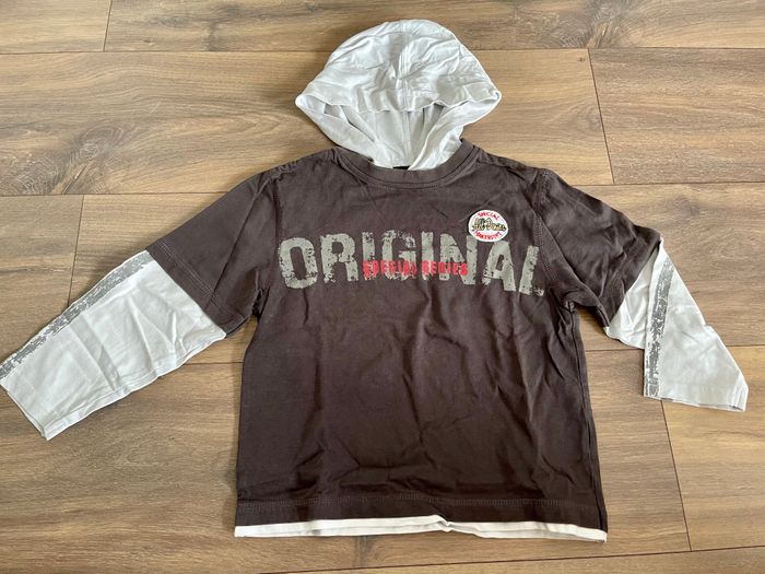 T-shirt Okaidi avec capuche 5 ans