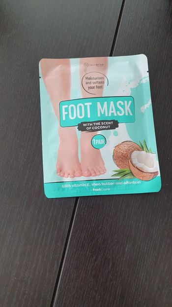 Masque neuf pour les pieds