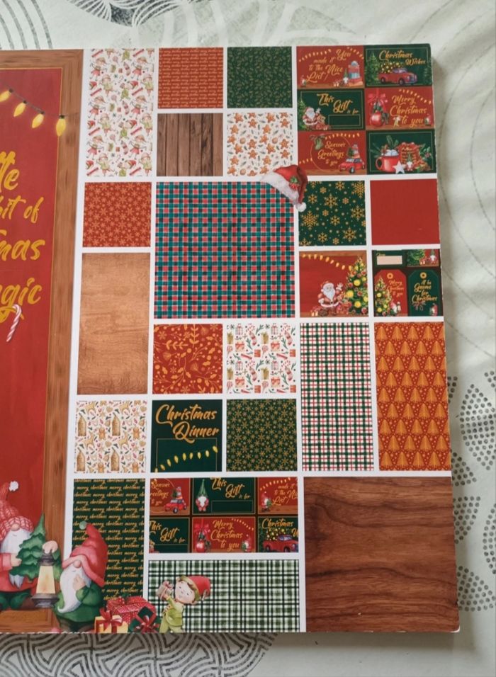 Loisirs Créatifs - Bloc de Papier à Dessin sur le Thème de Noël 🎄🌾 - photo numéro 3