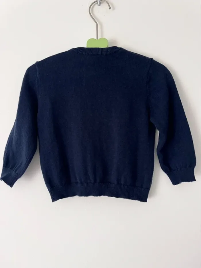 Adorable petit pull « Milk Factory » Boutchou de chez Monoprix taille 6 mois neuf jamais porté - photo numéro 2