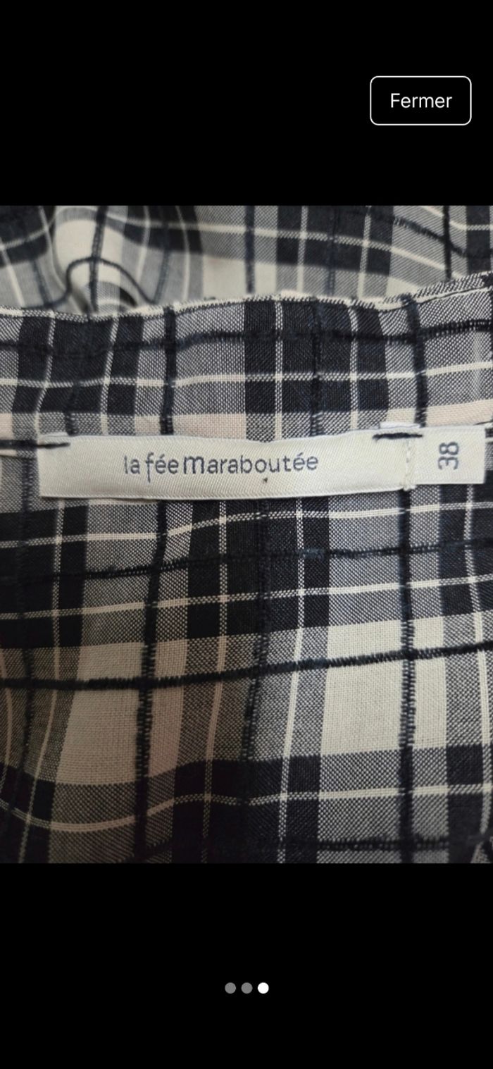 Robe noire et beige la fée maraboutée - photo numéro 4
