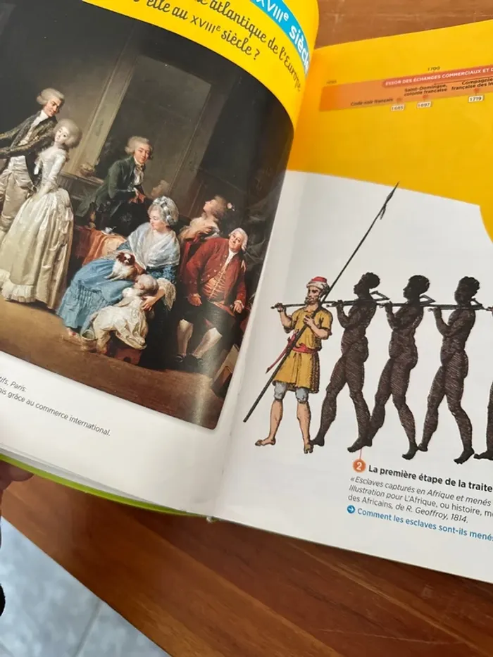 Livre histoire-géographie, enseignement, moral et fus civique quatrième - photo numéro 8