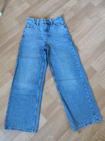 Jeans large fille