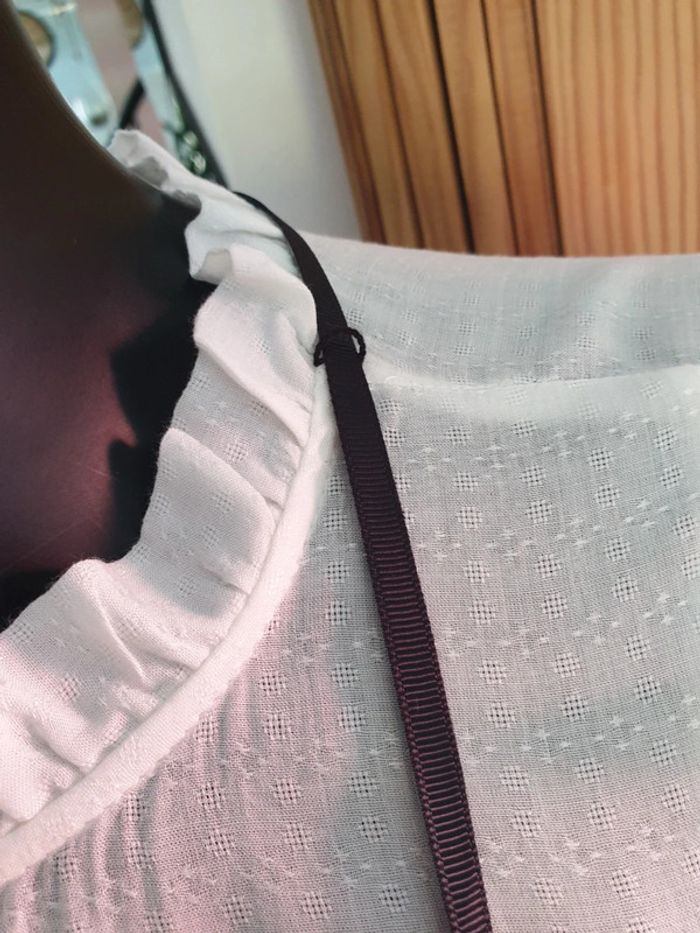 Stradivarius chemiser blanc taille L - photo numéro 8