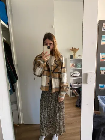 Veste à carreaux - Shein