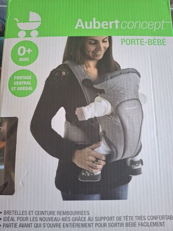 Porte bébé aubert concept