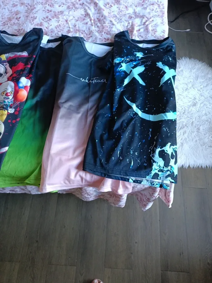 Lot de 6 t-shirt neuf taille XL - photo numéro 4