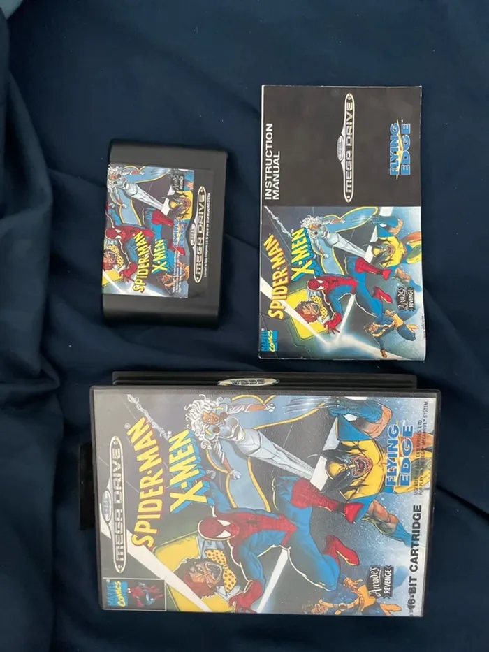 Jeu sega mega drive Spiderman x-men megadrive spider man - photo numéro 6