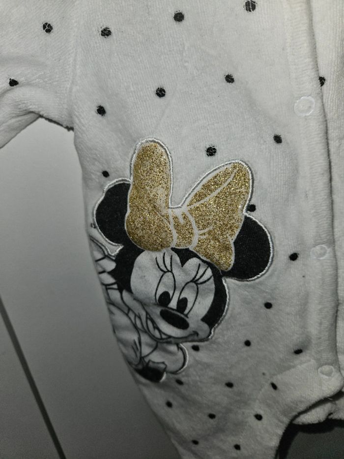 Pyjama bébé Minnie – Disney Baby x Orchestra – Taille 50 cm - photo numéro 3
