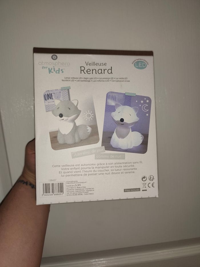 Veilleuse renard - photo numéro 2