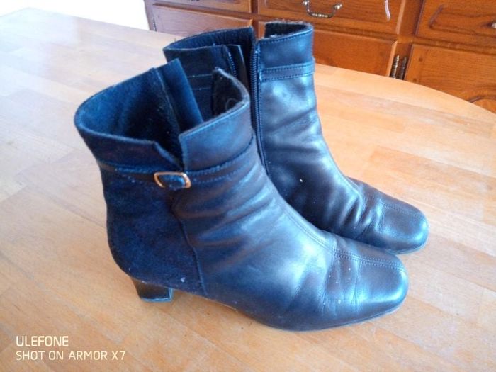 bottines noires 37