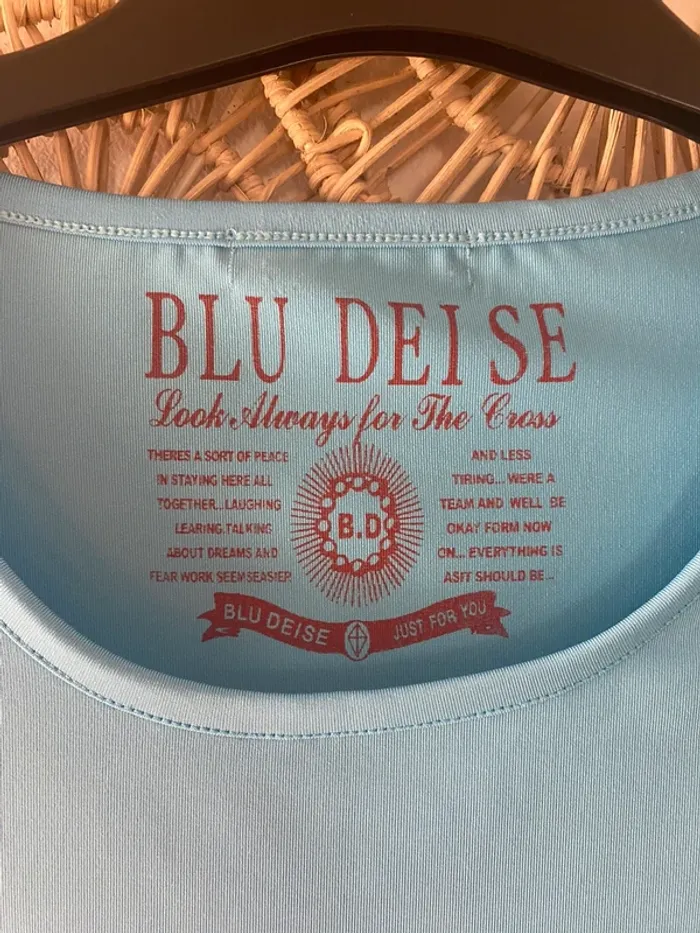 T-shirt Blu Deise Taille S - photo numéro 8