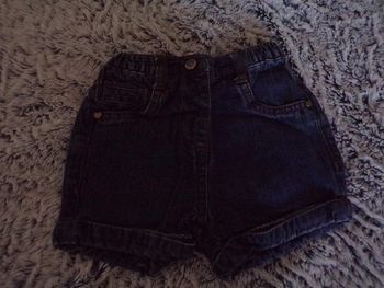 Short en jeans 6 mois Kitchoun