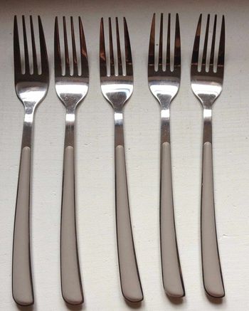 5 fourchettes stainless steel