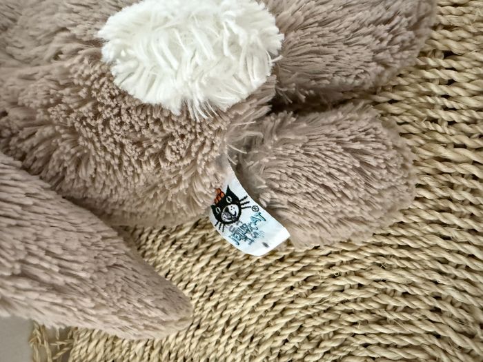Peluche Bunny Lapin Jellycat taupe clair/beige - photo numéro 3