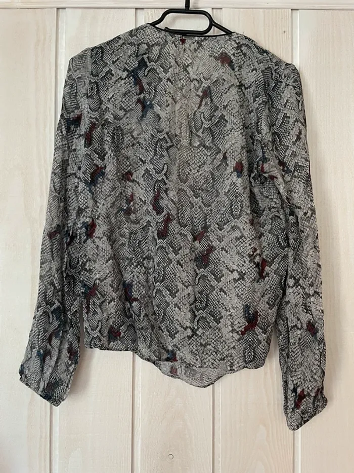 Blouse imprimé serpent - IKKS - 36 - photo numéro 2