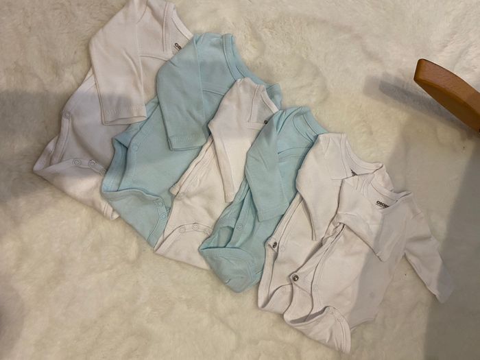 Lot de 6 x bodys