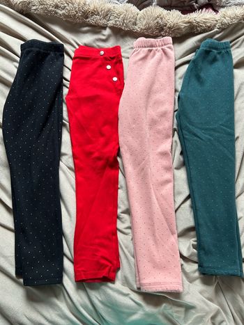 4 pantalons legging