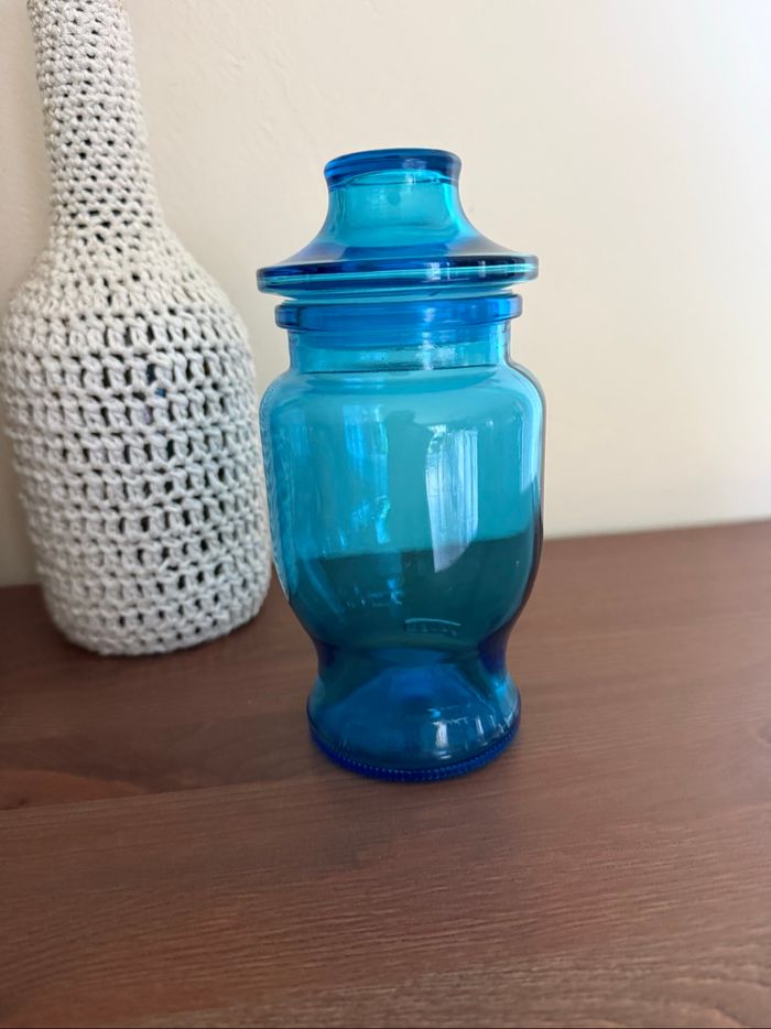 Pot en verre LEVER - Vintage - photo numéro 2