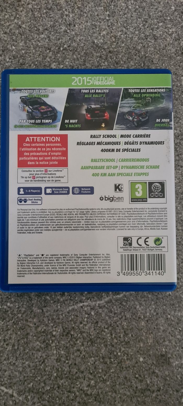 WRC 4 psvita - photo numéro 4