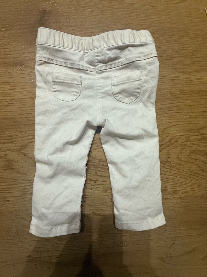 Jeans blanc tape à l’oeil - photo numéro 2