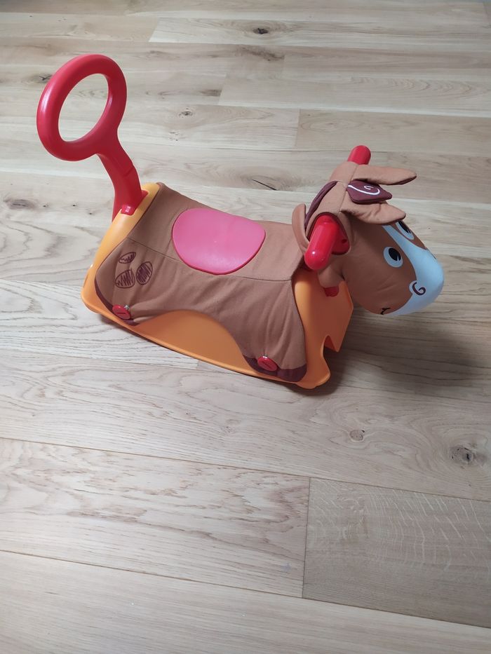 Cheval à bascule et à roulettes - photo numéro 3