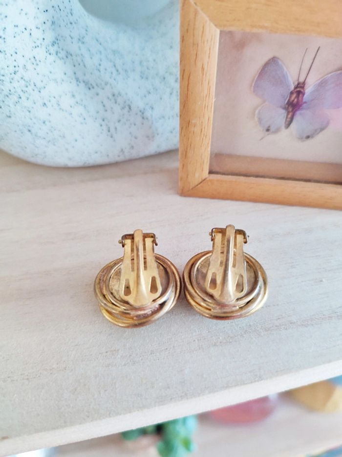 Boucles d'oreilles a clips - photo numéro 2