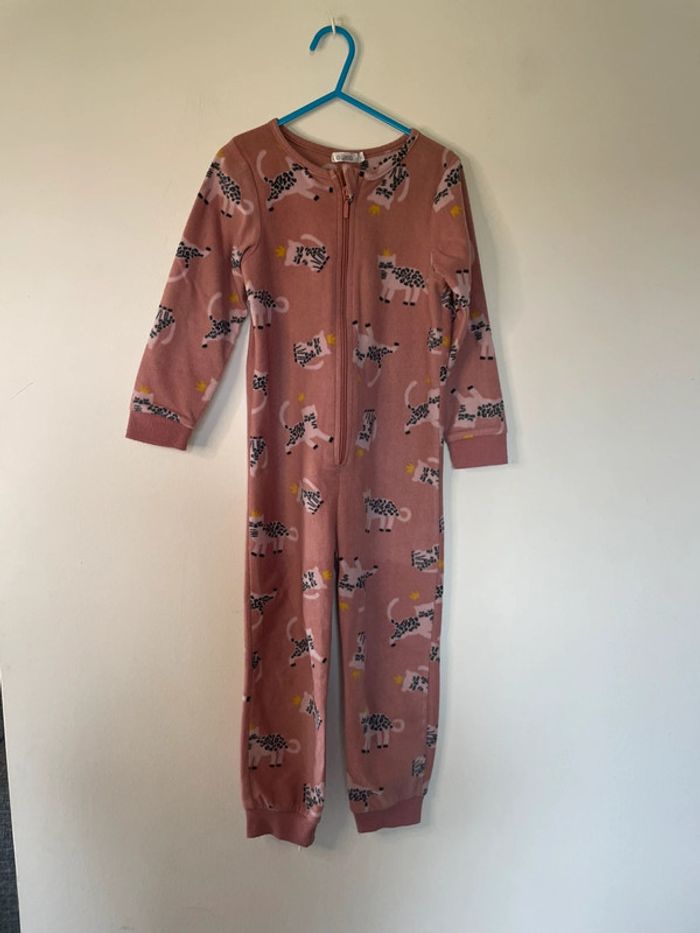 Pyjama une pièce polaire 4 ans fille