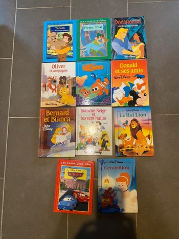 Disney livres lot