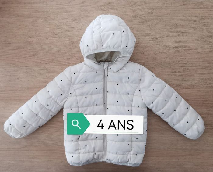 Manteau fille 4 ans