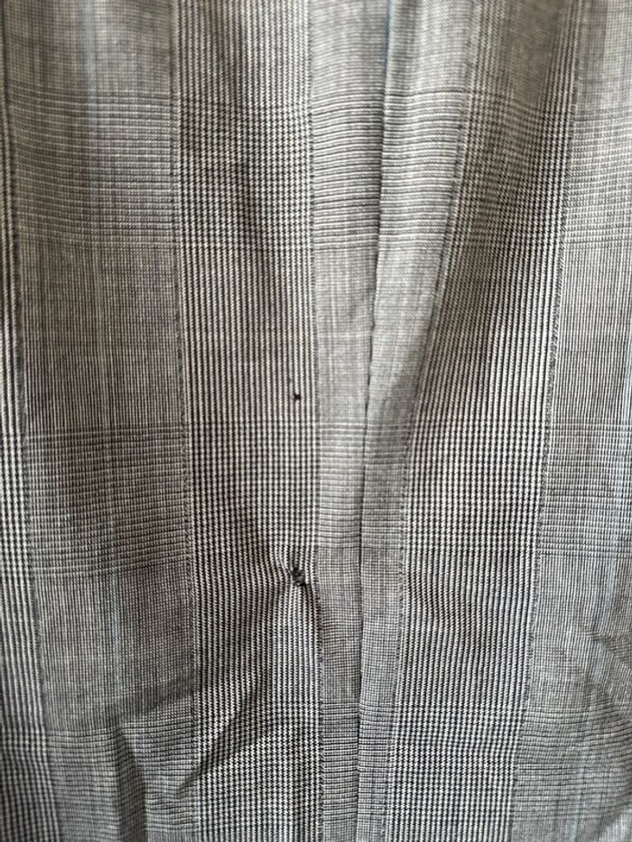 Veste blazer croisée Burberrys’ à carreaux – Taille L – Vintage - photo numéro 12