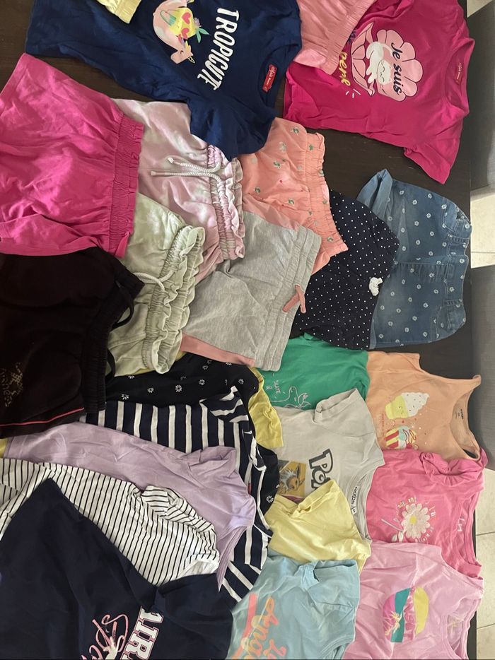 Lot vêtement été fille 6 ans