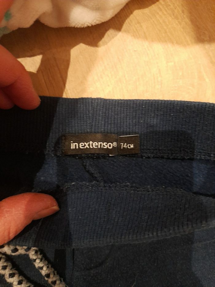 Jogging bleu - photo numéro 2