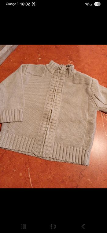 Gilet bébé taille 18 mois
