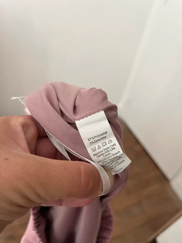 Pantalon rose doux - SHEIN - taille 38 - photo numéro 9
