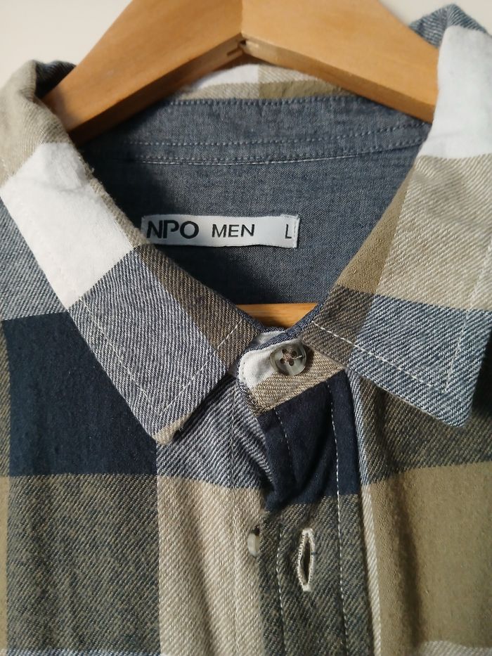 Chemise à carreaux homme - photo numéro 2