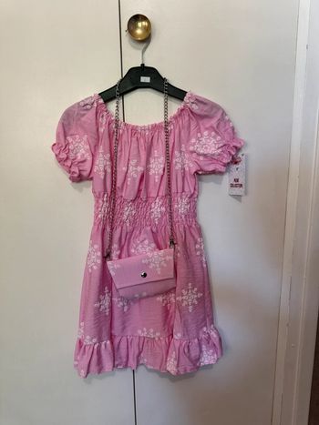 Robe rose pour filles