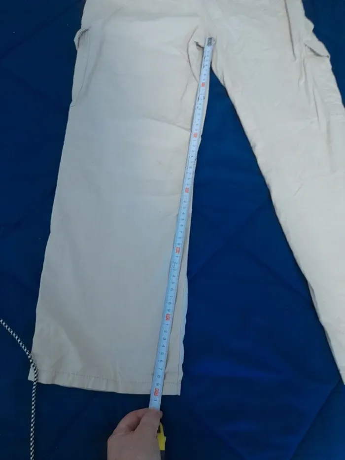 Pantalon cargo beige taille 12 ans - photo numéro 5