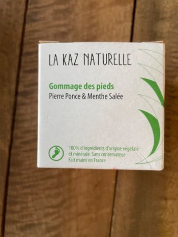 La kaz naturelle - gommage des pieds