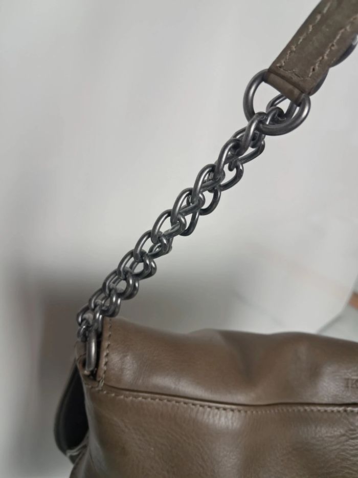 Ikks sac à main PLUM bandoulière cuir vachette neuf - photo numéro 8
