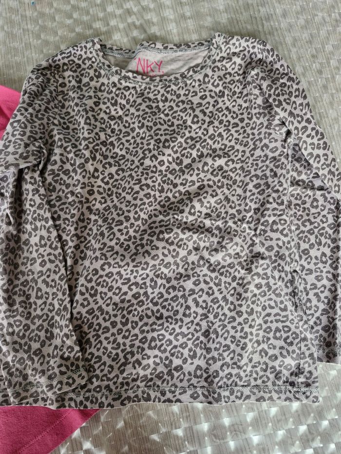 2 T-shirt manche longue fille - photo numéro 3