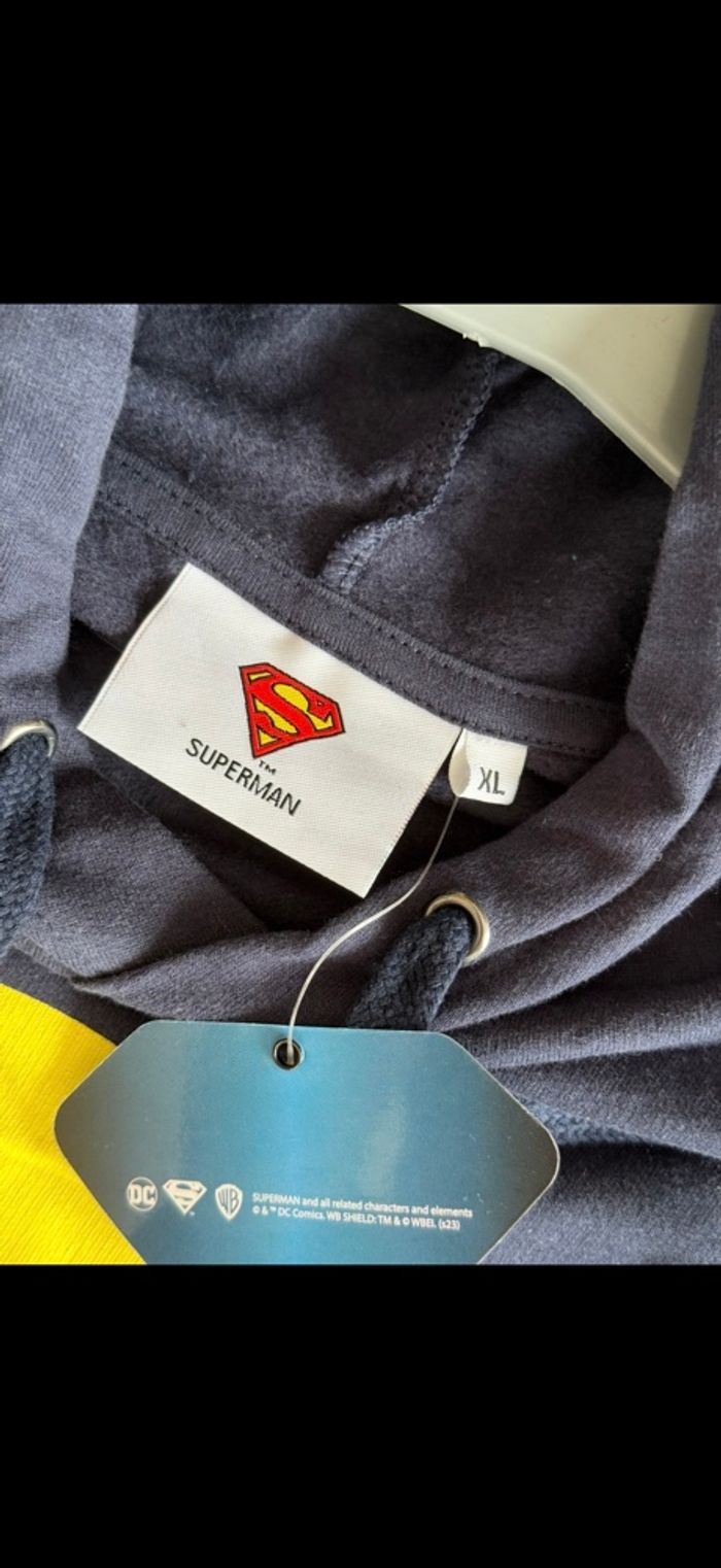 Sweat à capuche Superman XL - photo numéro 4