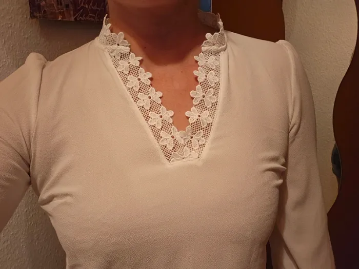 Blouse blanche Naf-Naf - photo numéro 2