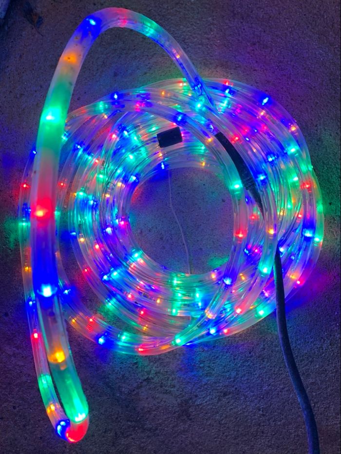 Guirlande lumineuse multicolore avec 8 modes– 10 mètres – Extérieur (IP44)