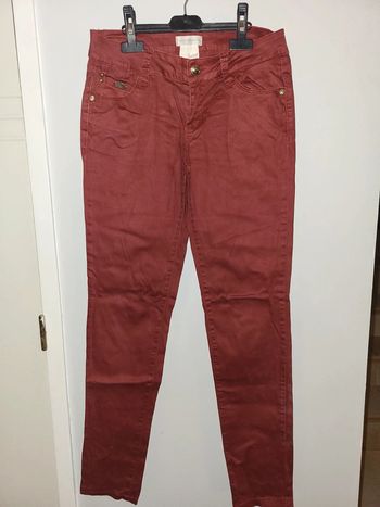 Cache cache jeans bordeaux 36