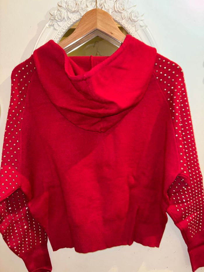 Pull capuche sequins - photo numéro 2