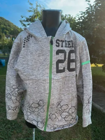 Veste grise orchestra taille 8 ans