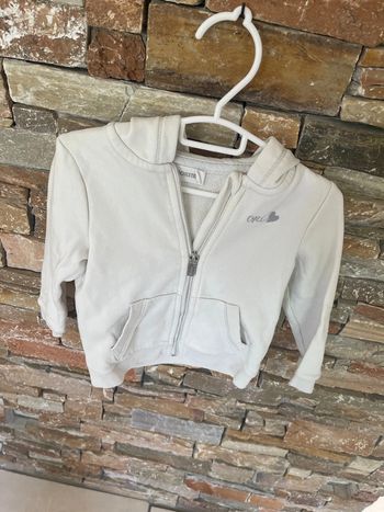 Gilet zipé fille