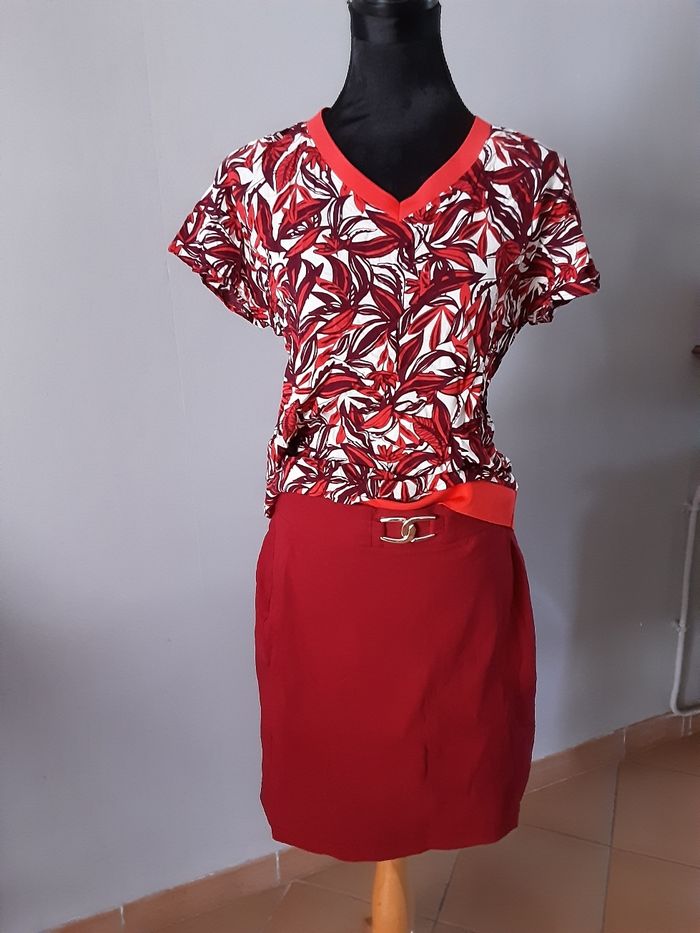 Ensemble top+jupe