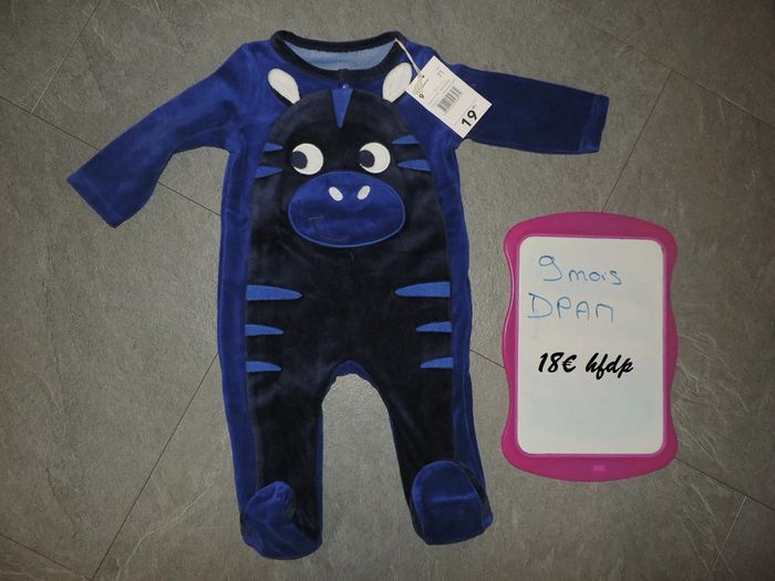 pyjama DPAM taille 9 mois neuf